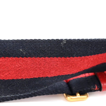 Gucci Calfskin Bamboo Web Medium Dionysus Top Handle Bag Red White Blue 19 of 19