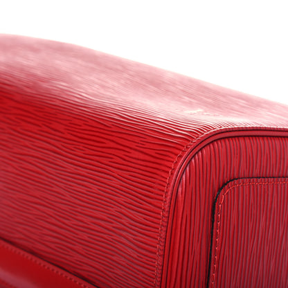 Louis Vuitton Epi Speedy 30 Castillan Red 9 of 11