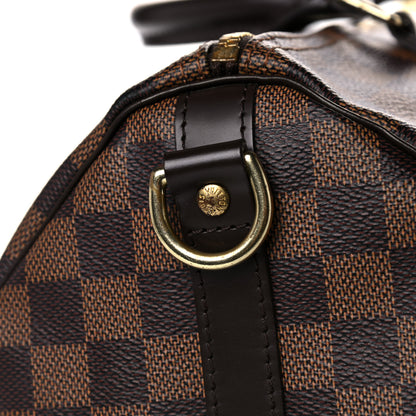Louis Vuitton Damier Ebene Speedy Bandouliere 30 14 of 17