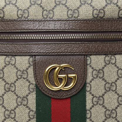 Gucci GG Supreme Monogram Web Small Ophidia Messenger Bag Brown 9 of 9
