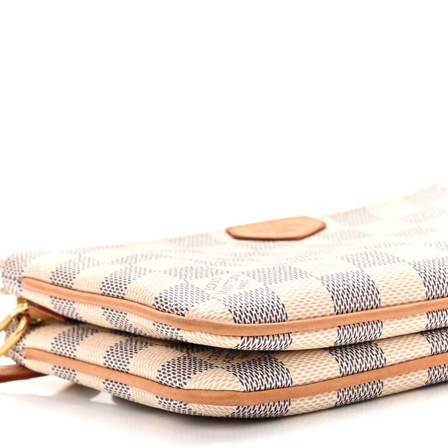 Damier Azur Double Zip Pochette