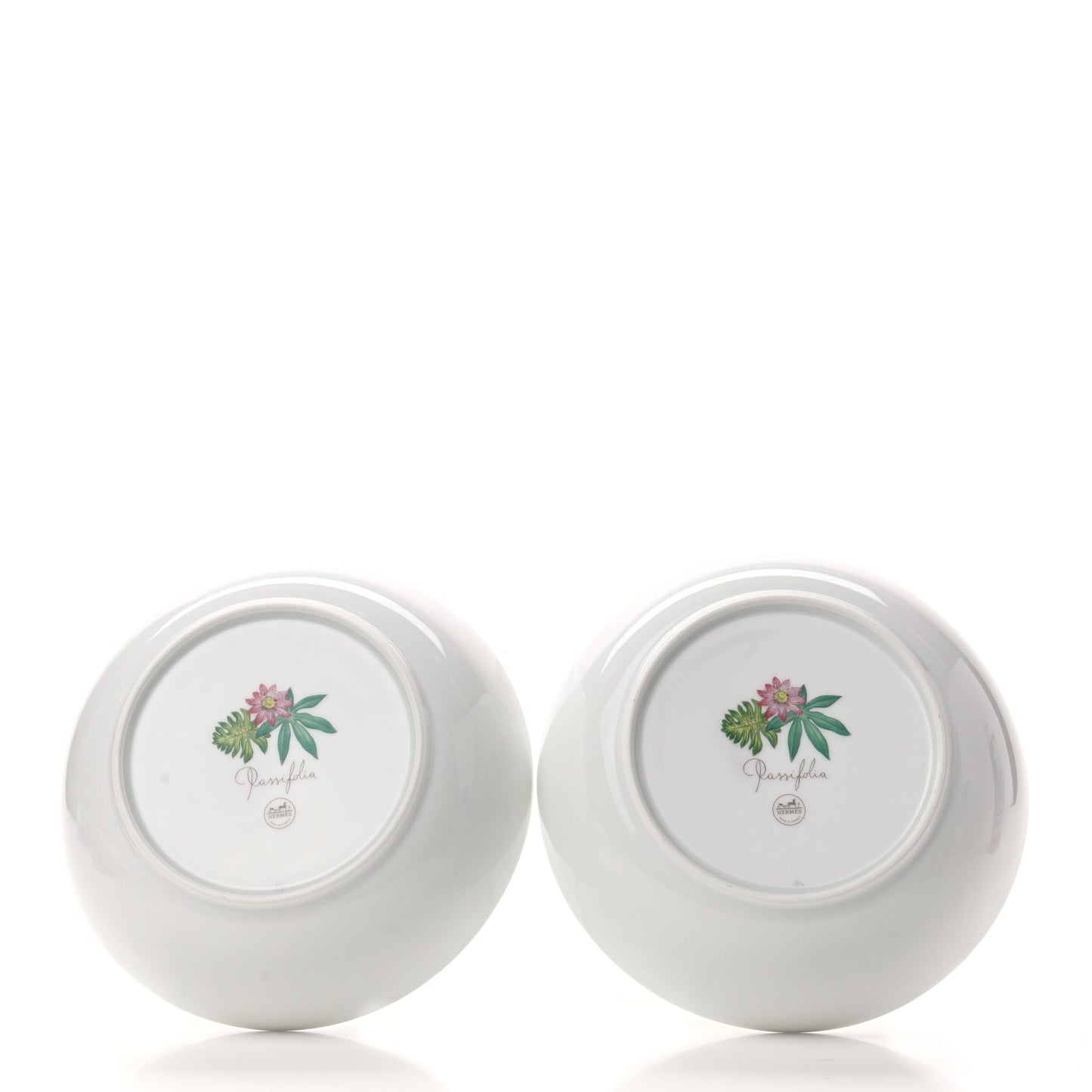 Porcelain Passifolia Cereal Bowl Set of 2