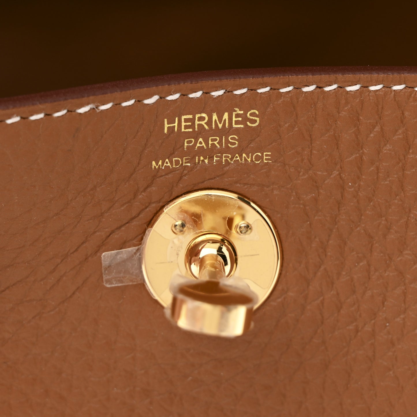 Taurillon Clemence Mini Lindy 20 Gold