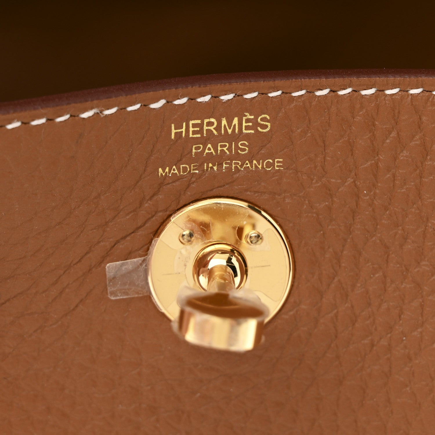 Hermes Taurillon Clemence Mini Lindy 20 Gold 6 of 11