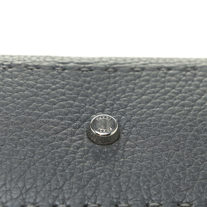 Fendi Cuoio Romano Selleria Bi-Color Medium Peekaboo Iconic Satchel Asfalto Latte 15 of 18