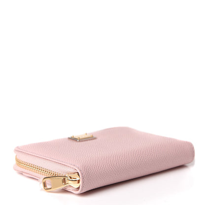 Dolce & Gabbana Dauphine Small Zip Around Wallet Pink 4 of 10