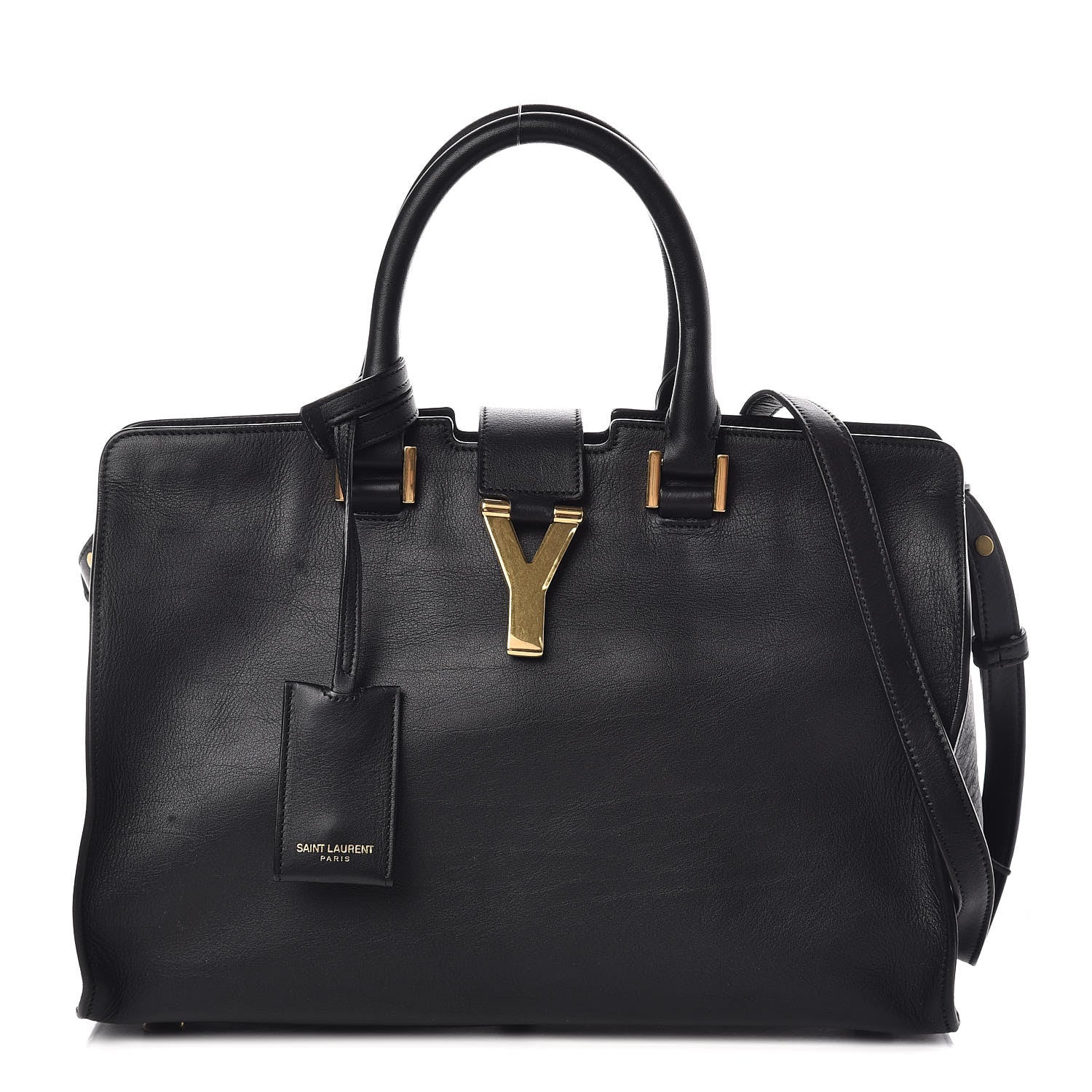 Saint Laurent Calfskin Small Classic Y Cabas Black 1 of 11