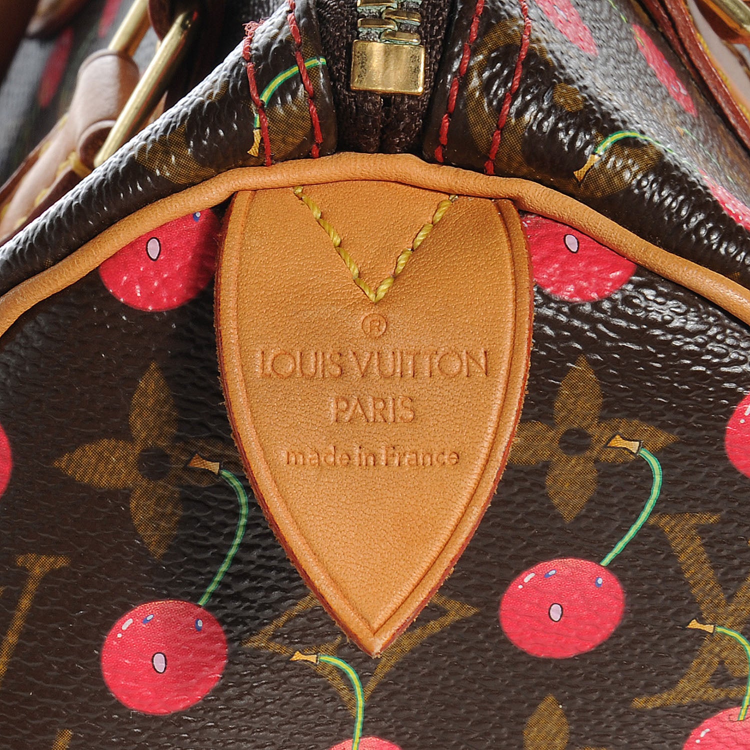 Louis Vuitton Monogram Cerises Speedy 25 6 of 7