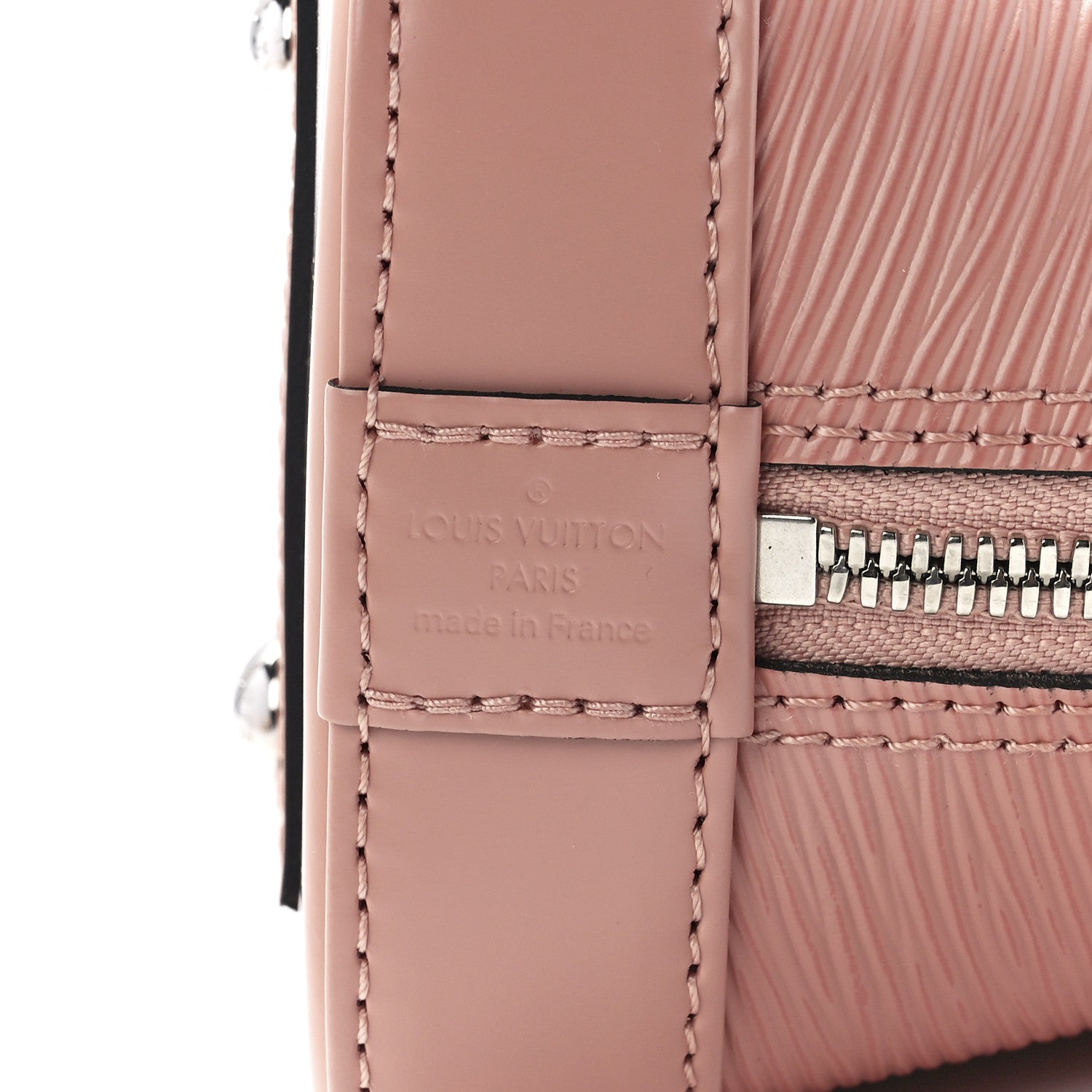 Louis Vuitton Epi Jacquard Alma BB Rose Trianon 8 of 12