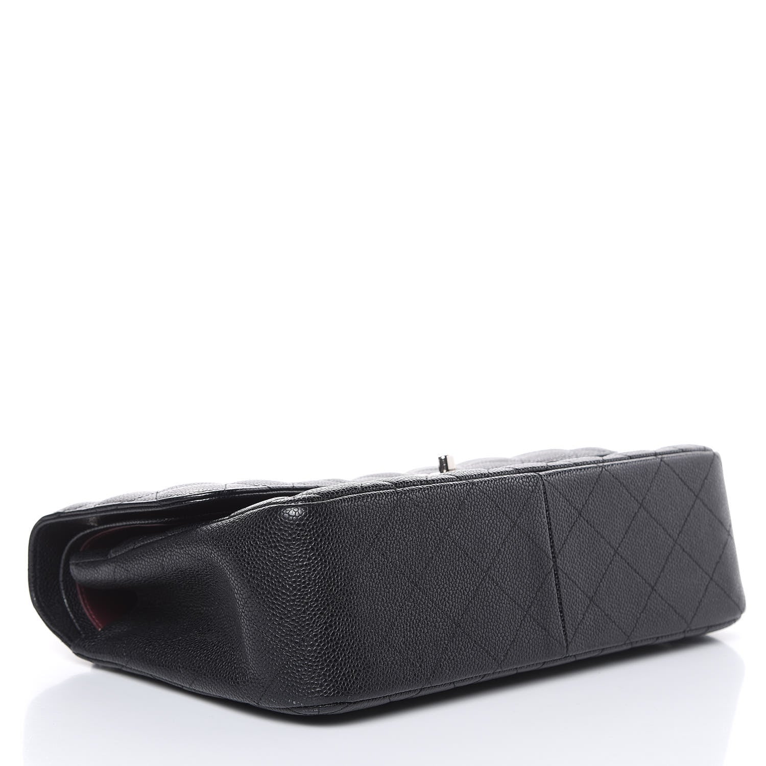 Chanel Caviar Quilted Jumbo Double Flap Black 4 of 13