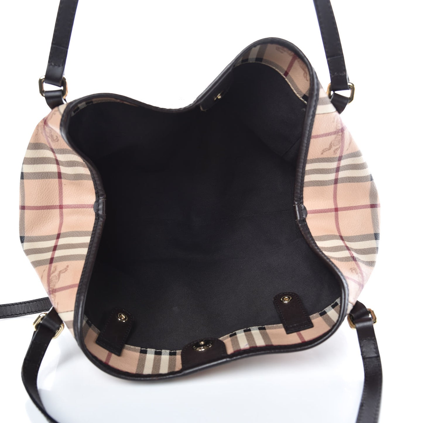 Haymarket Check Small Canterbury Tote Chocolate