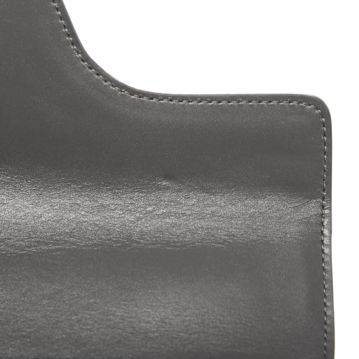 Celine Satinated Calfskin Small 16 Top Handle Bag Gray 8 of 12