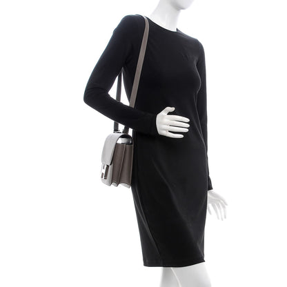 Hermes Epsom Horseshoe Constance 24 Etain Black 2 of 22