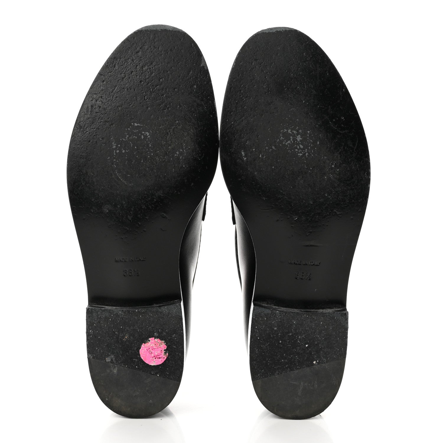 Chanel Shiny Lambskin Quilted CC Loafers 38.5 Black 5 of 8