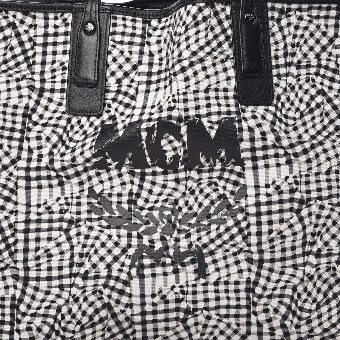 Visetos Large Liz Reversible Shopper Tote Black