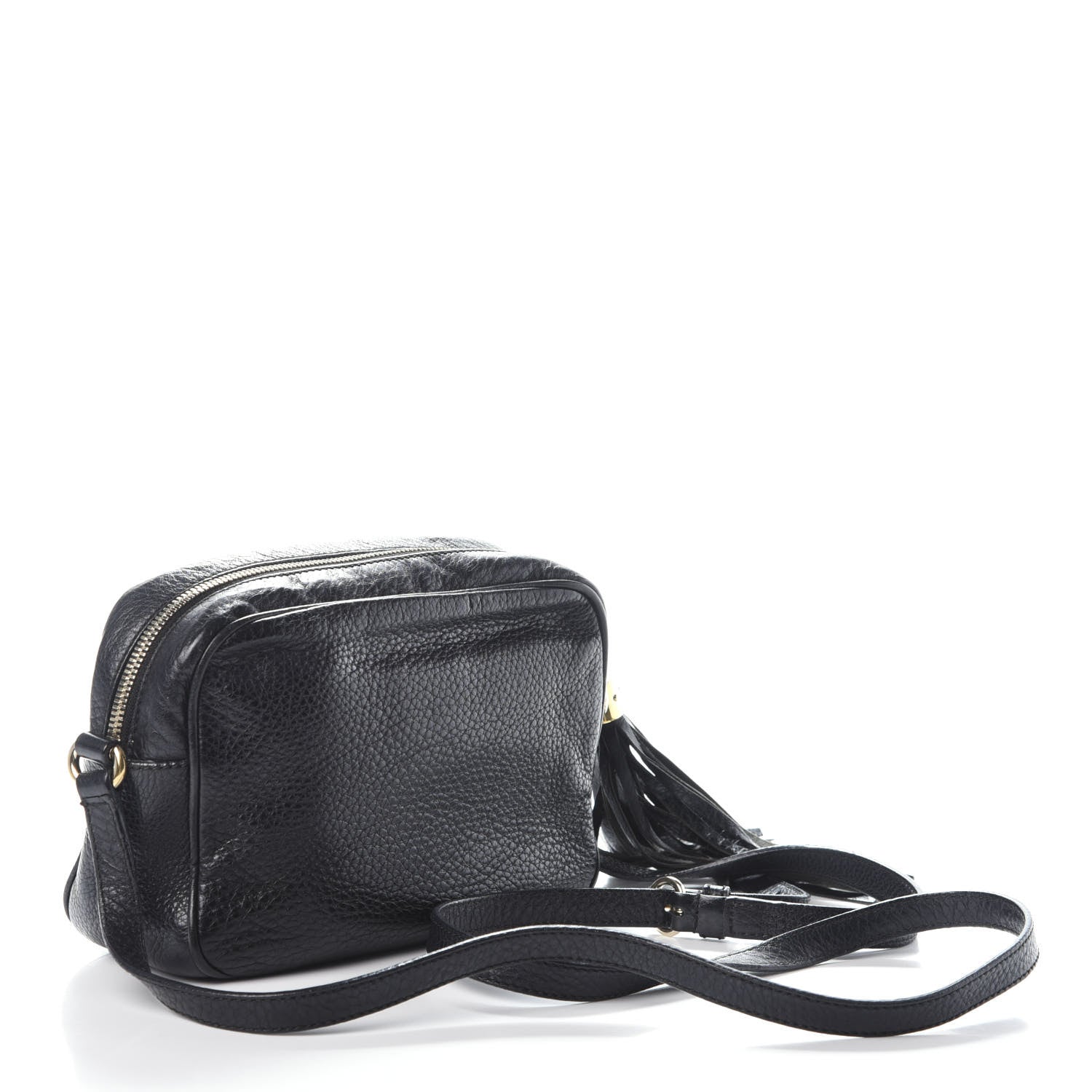 Gucci Pebbled Calfskin Small Soho Disco Bag Black 2 of 9