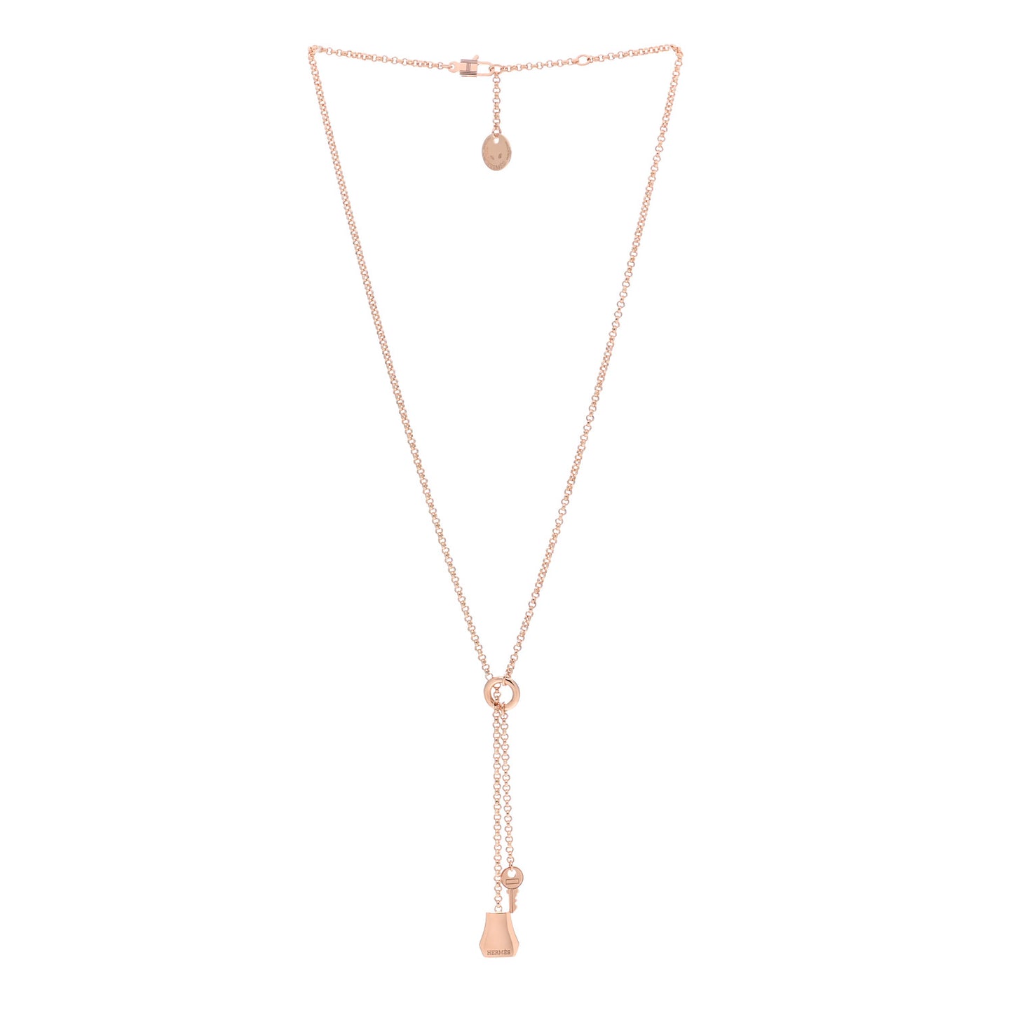 18K Rose Gold PM Kelly Clochette Necklace