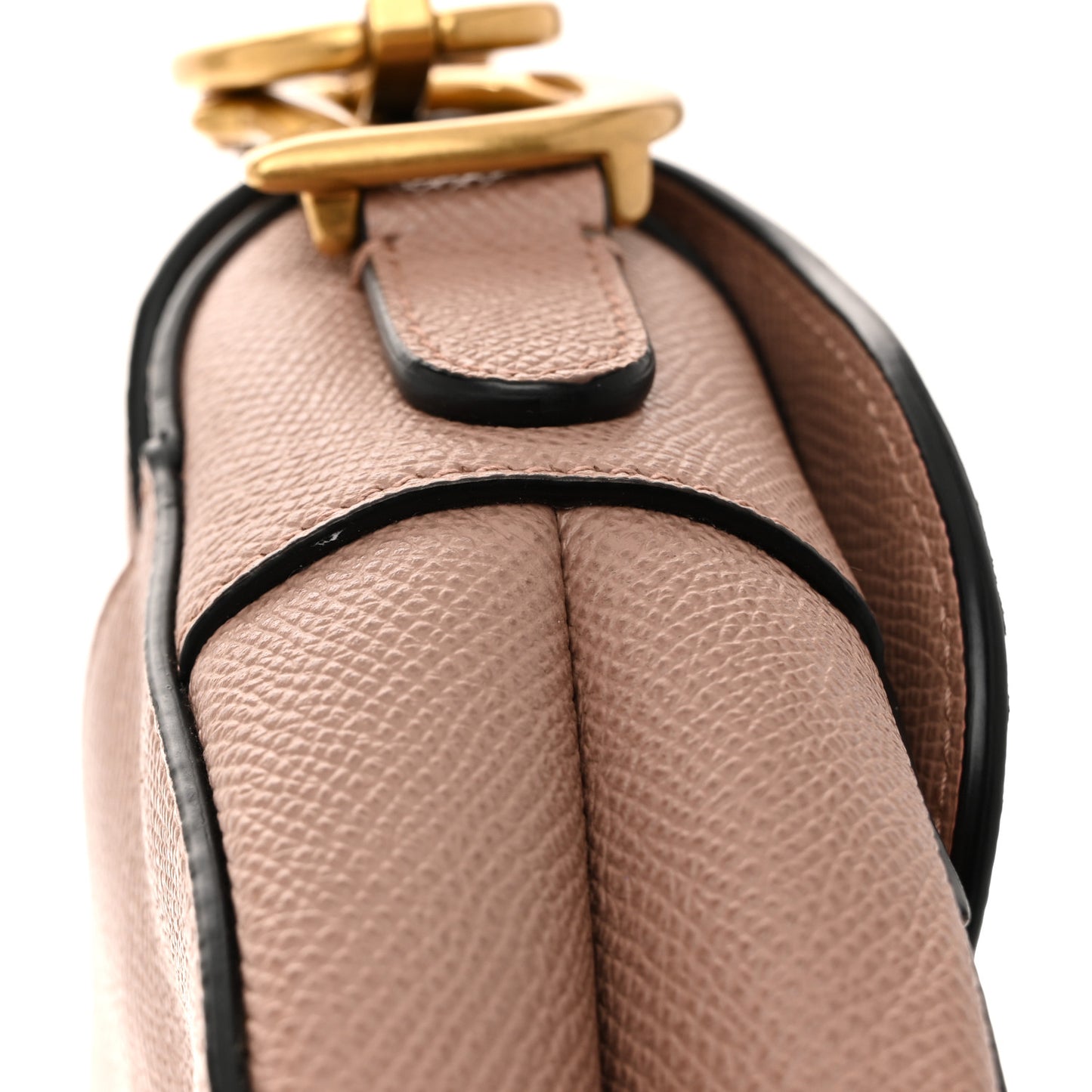 Grained Calfskin Saddle Bag Fard