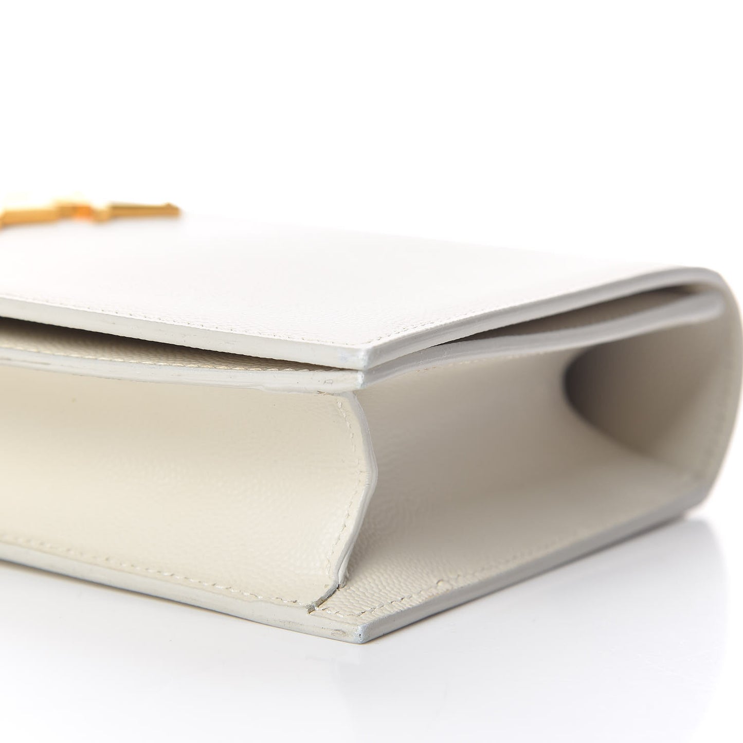 Grain De Poudre Classic Monogram Kate Clutch Porcellana