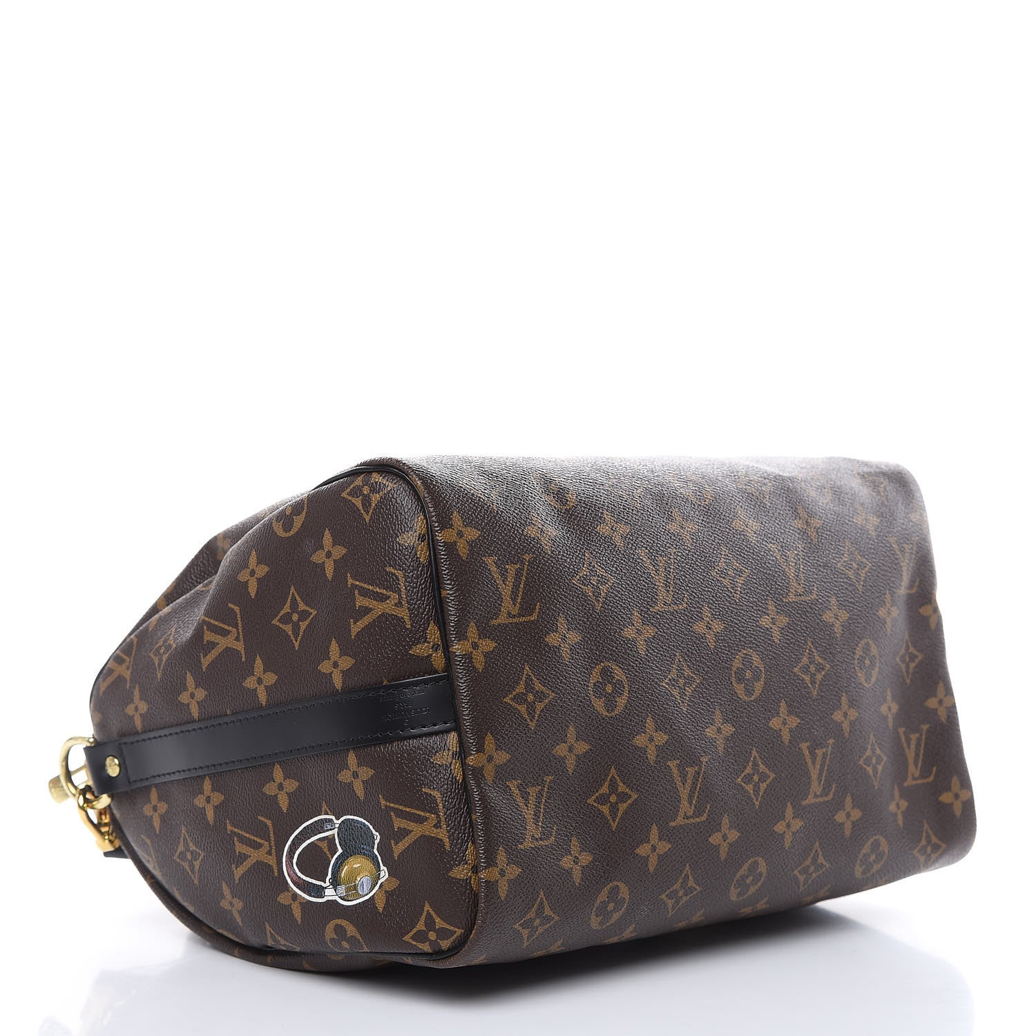 Louis Vuitton Monogram My World Tour Speedy Bandouliere 30 Black 4 of 11