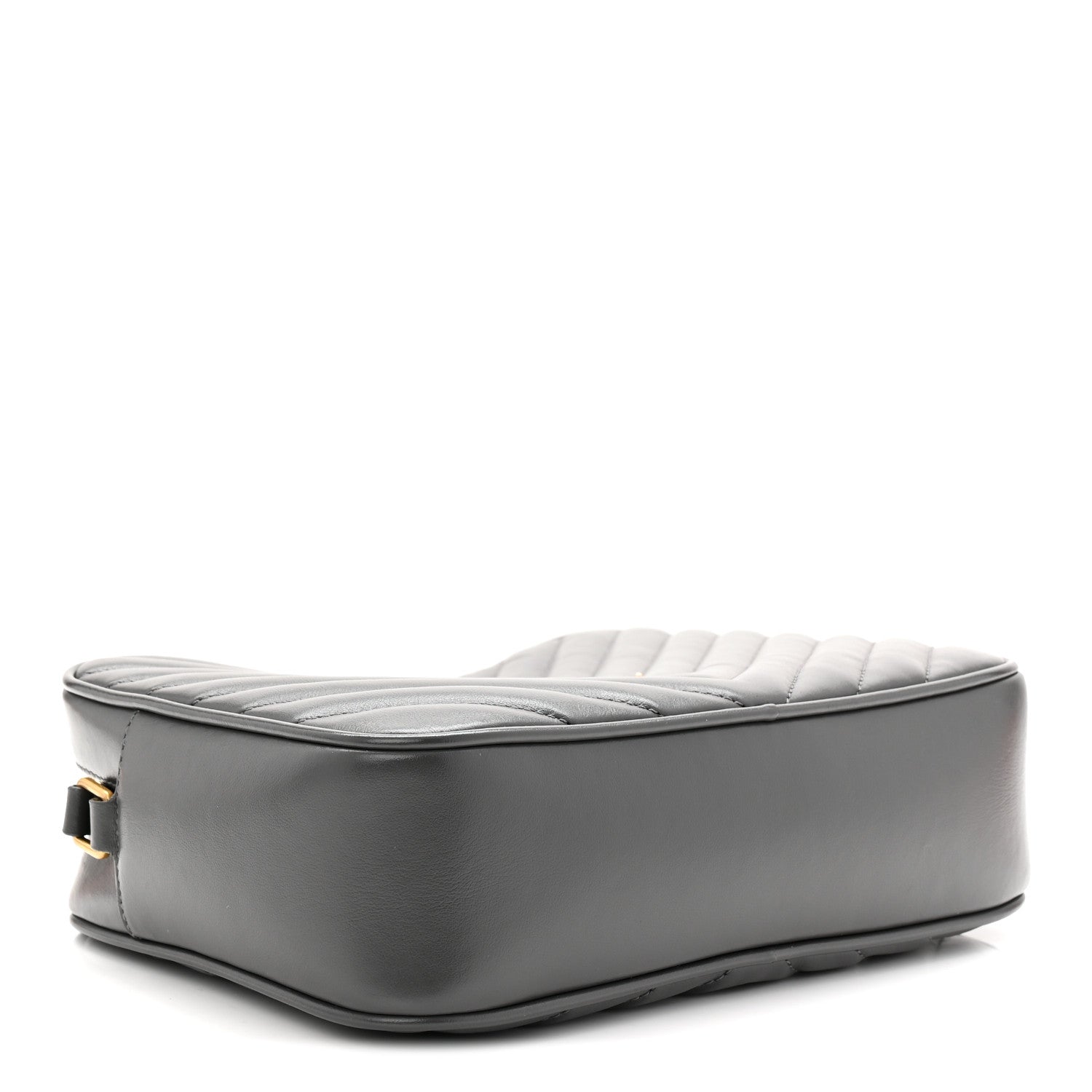 Saint Laurent Calfskin Matelasse Monogram Lou Camera Bag Storm 4 of 11