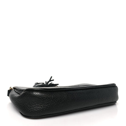 Gucci Pebbled Calfskin Medium Soho Flap Crossbody Black 4 of 10