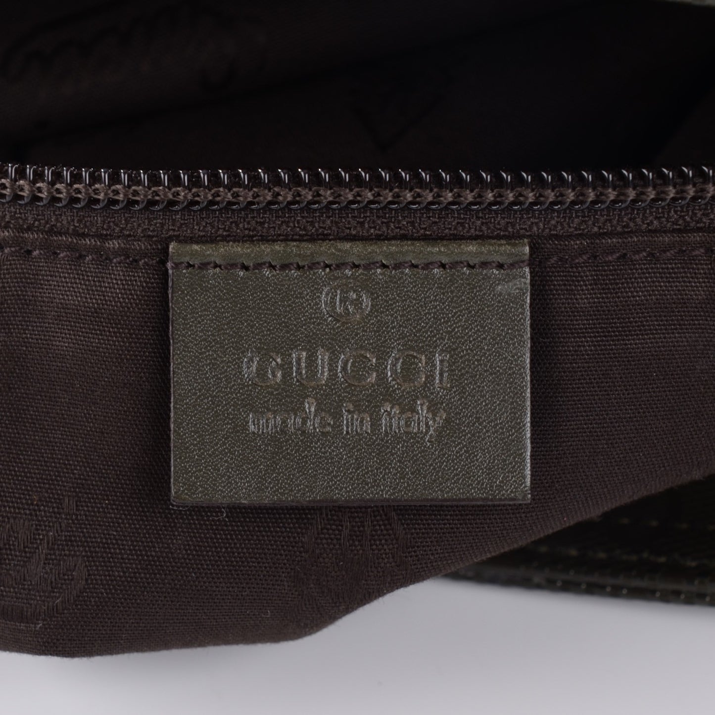 Imprime Monogram Medium Flat Messenger Bag Military