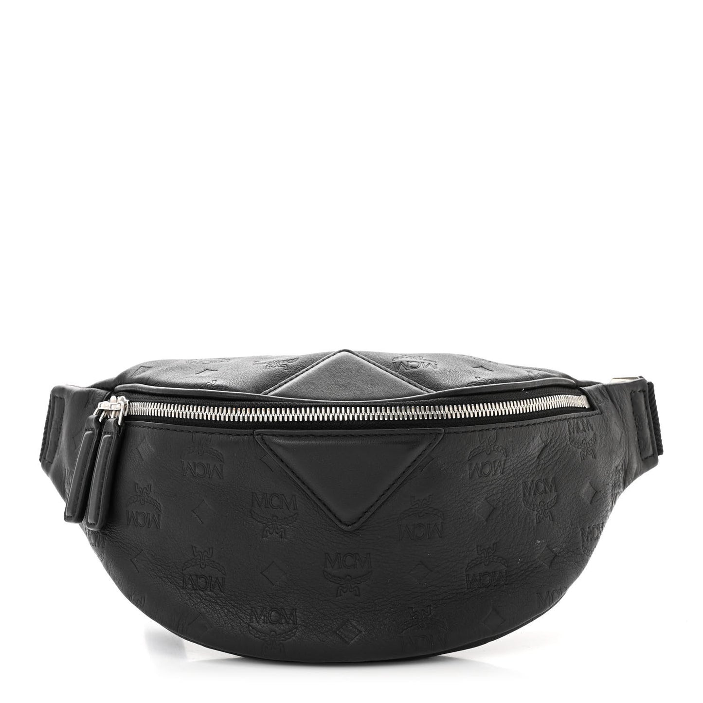Calfskin Ottomar Monogram Fursten Belt Bag Black
