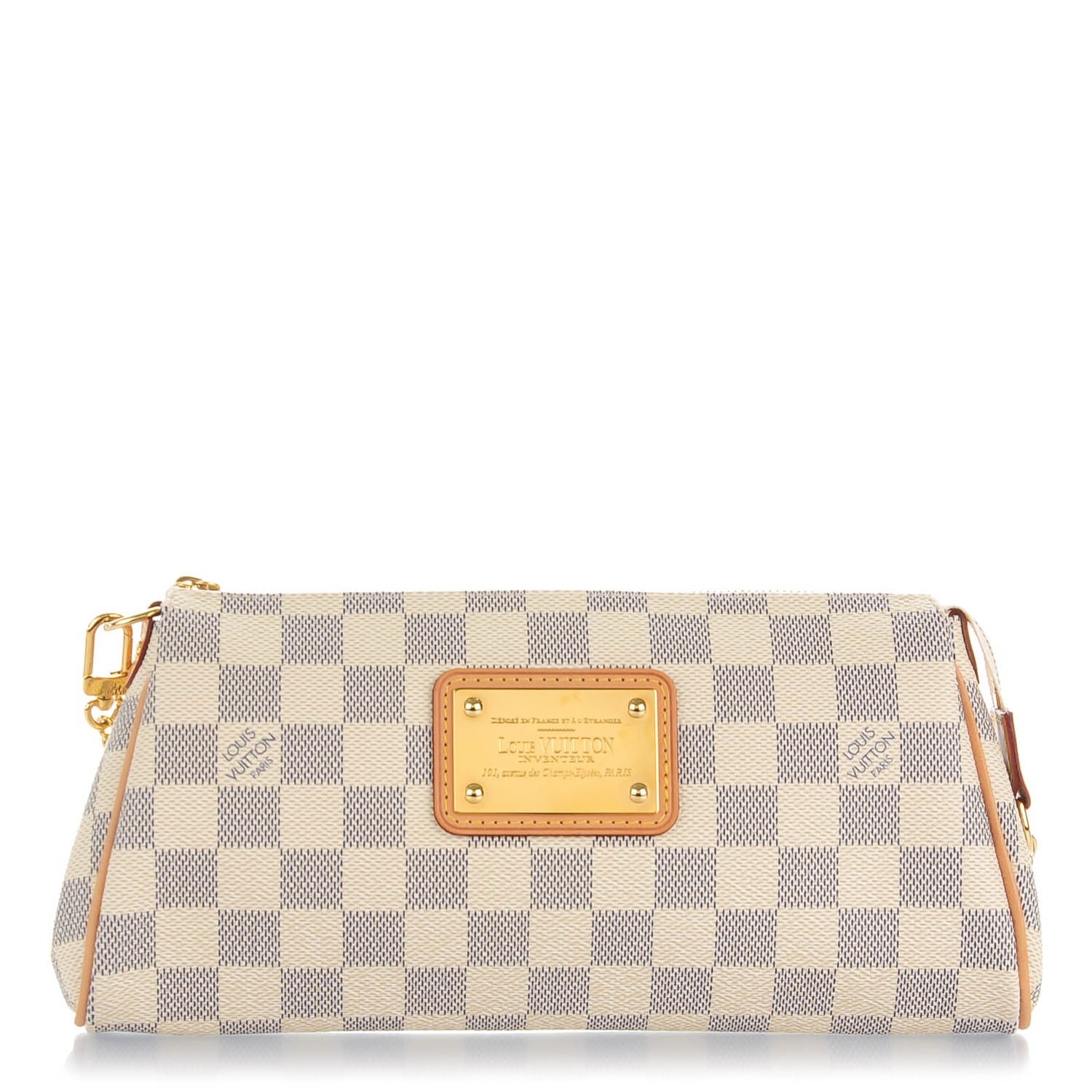 Louis Vuitton Damier Azur Eva Clutch 1 of 8
