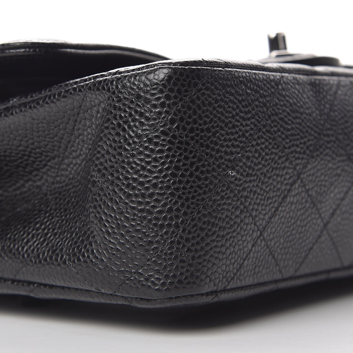 Chanel Caviar Quilted Medium Double Flap Black 9 of 14