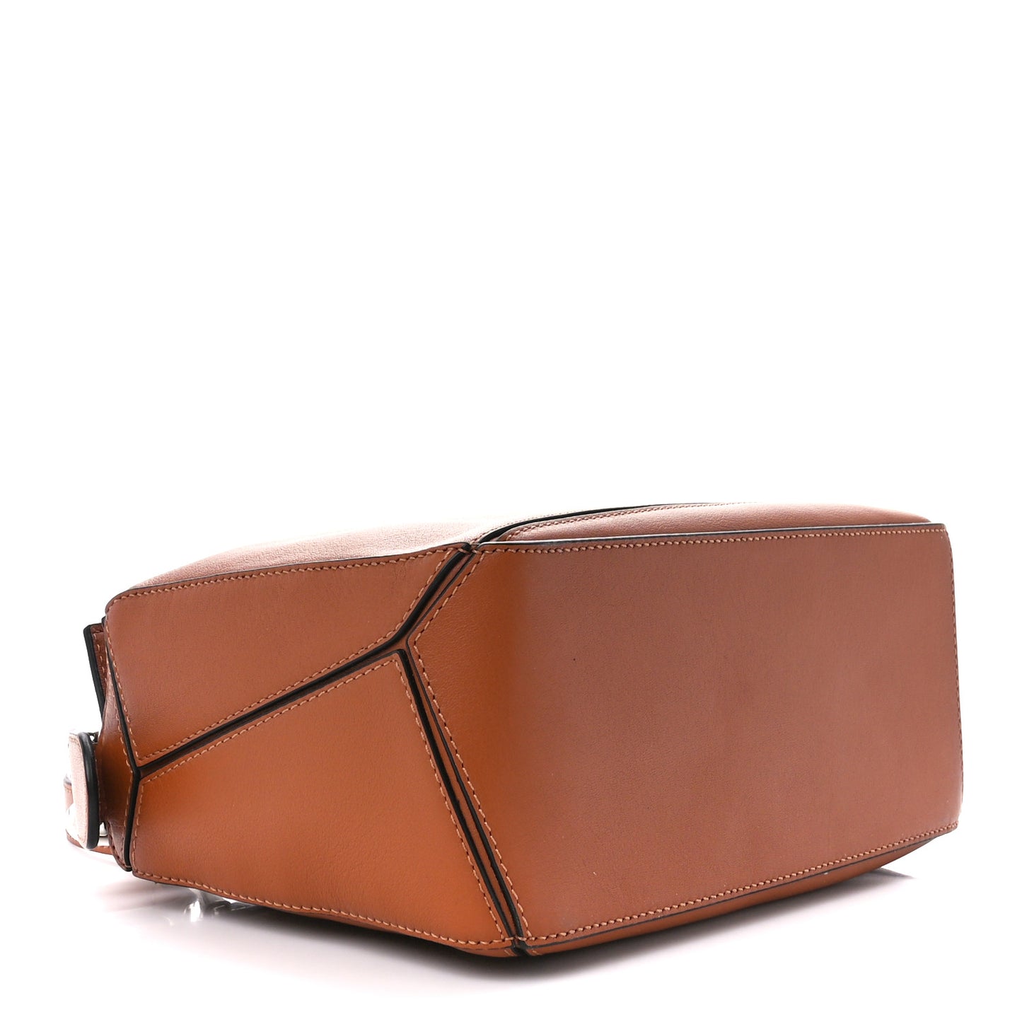Calfskin Small Puzzle Bag Tan