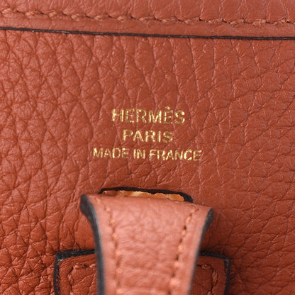 Hermes Taurillon Clemence Evelyne TPM Brique 6 of 9