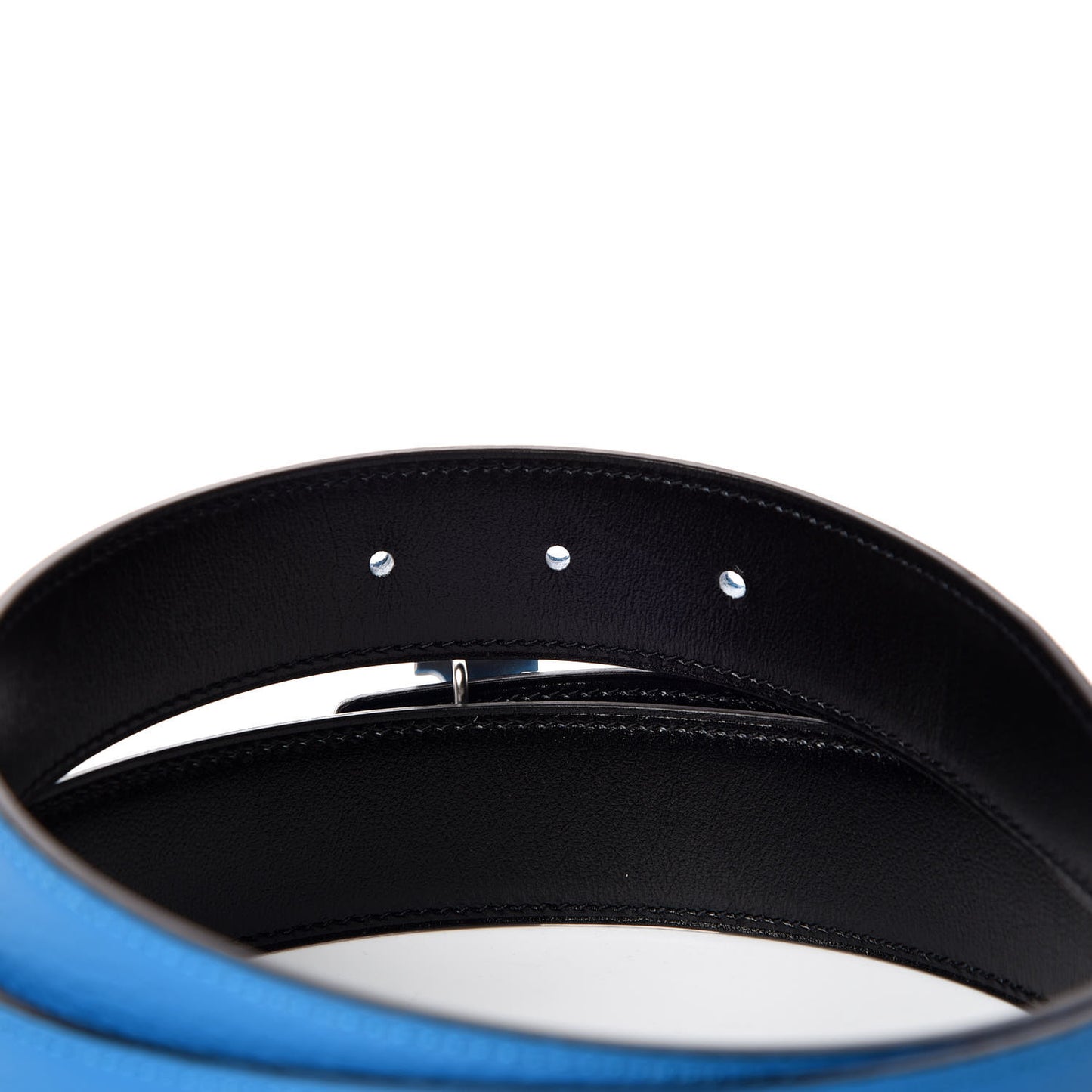 Box Togo 32mm Martelee H Belt 90 Black Bleu Zanzibar
