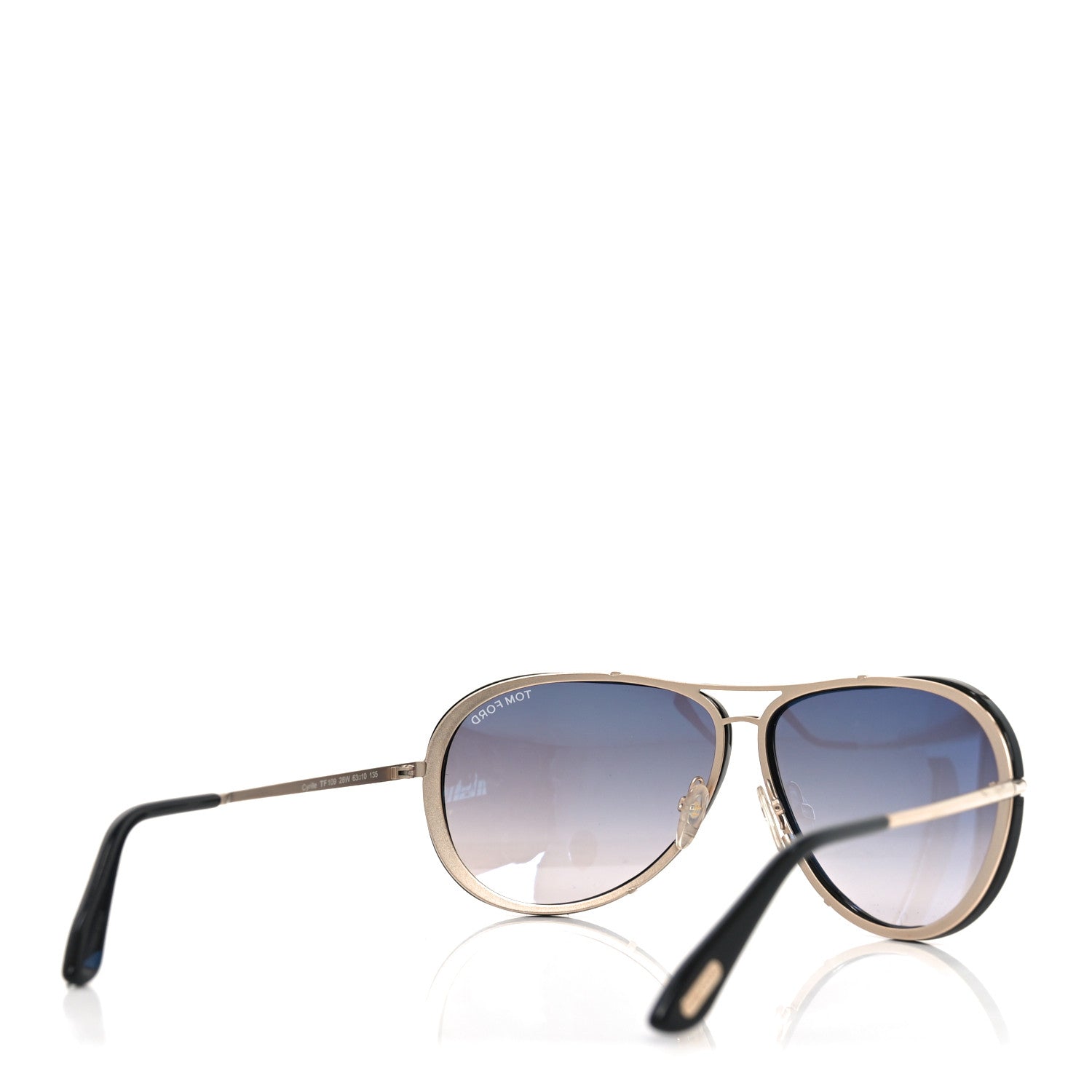 Tom Ford Cyrille Sunglasses TF 109 Black 4 of 7