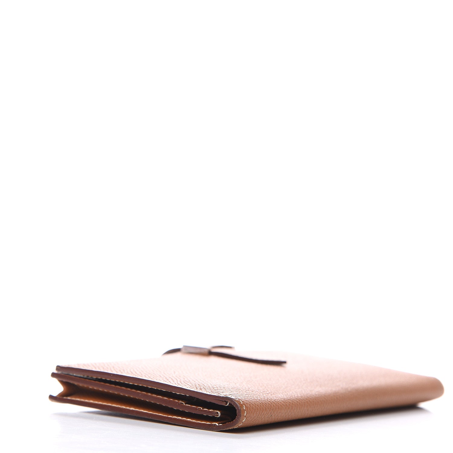 Hermes Epsom Bearn Gusset Wallet Gold 4 of 13