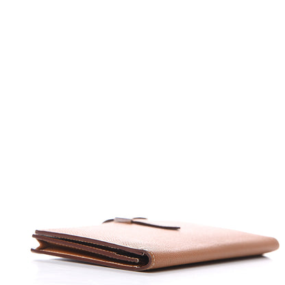 Hermes Epsom Bearn Gusset Wallet Gold 4 of 13