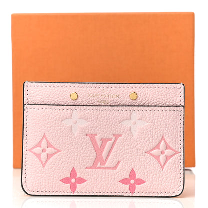 Louis Vuitton Empreinte Monogram Giant By The Pool Card Holder Bouton De Rose 10 of 10