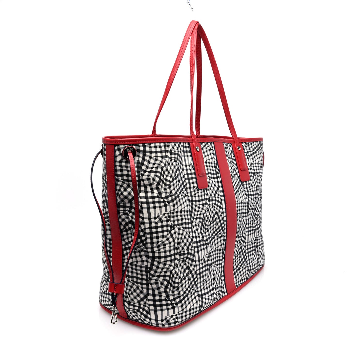 Visetos Large Liz Reversible Shopper Tote Ruby Red