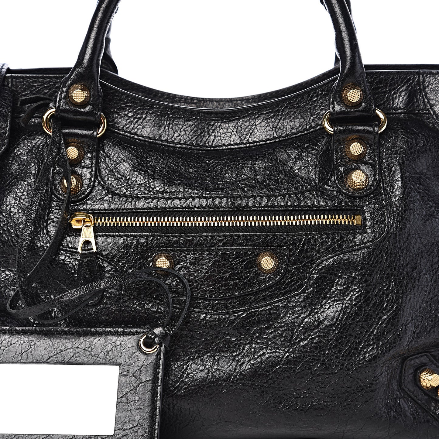 Agneau Giant 12 Gold Hardware City Black