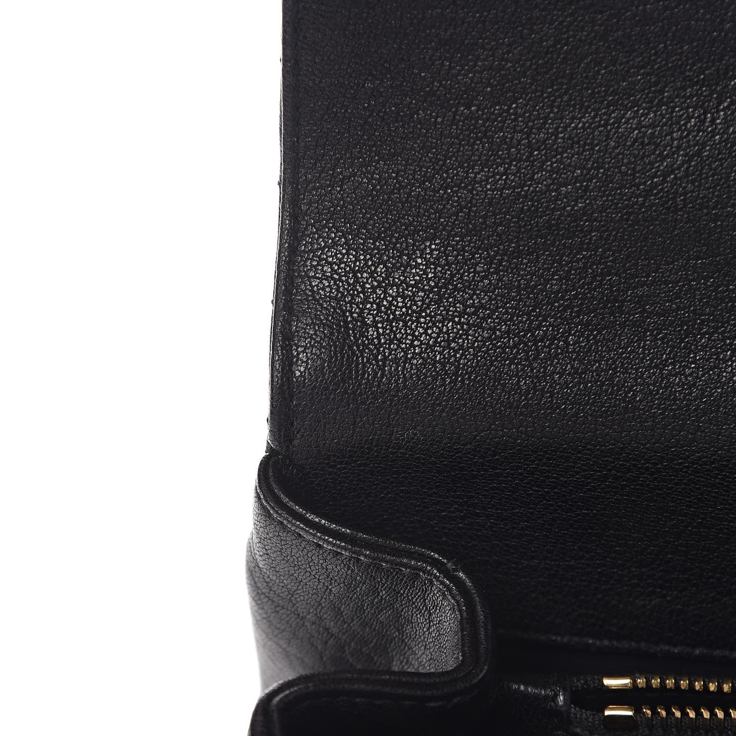 Saint Laurent Sheepskin Matelasse Chevron Monogram Medium College Bag Black 9 of 13