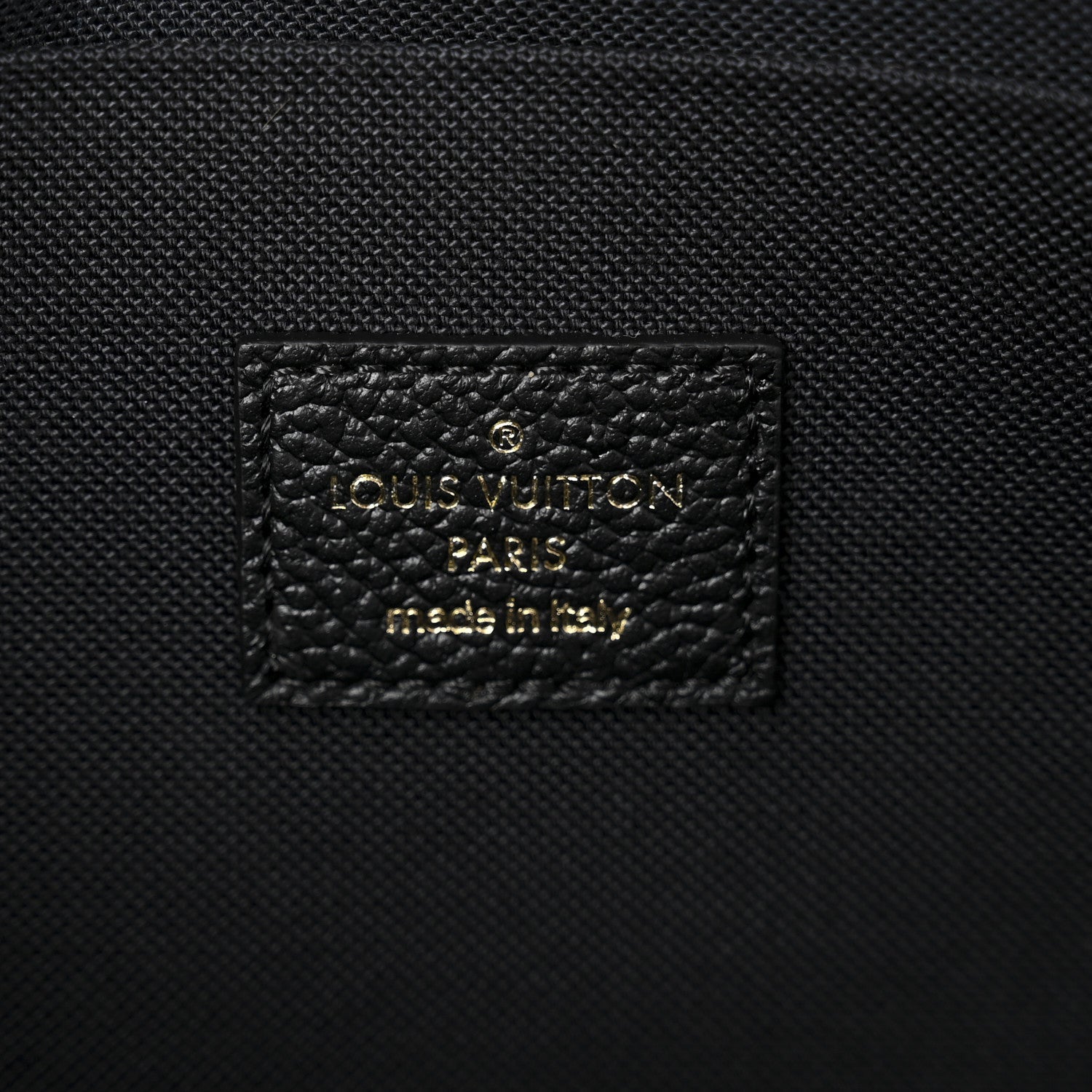 Louis Vuitton Empreinte Pochette Felicie Chain Wallet Black 7 of 12