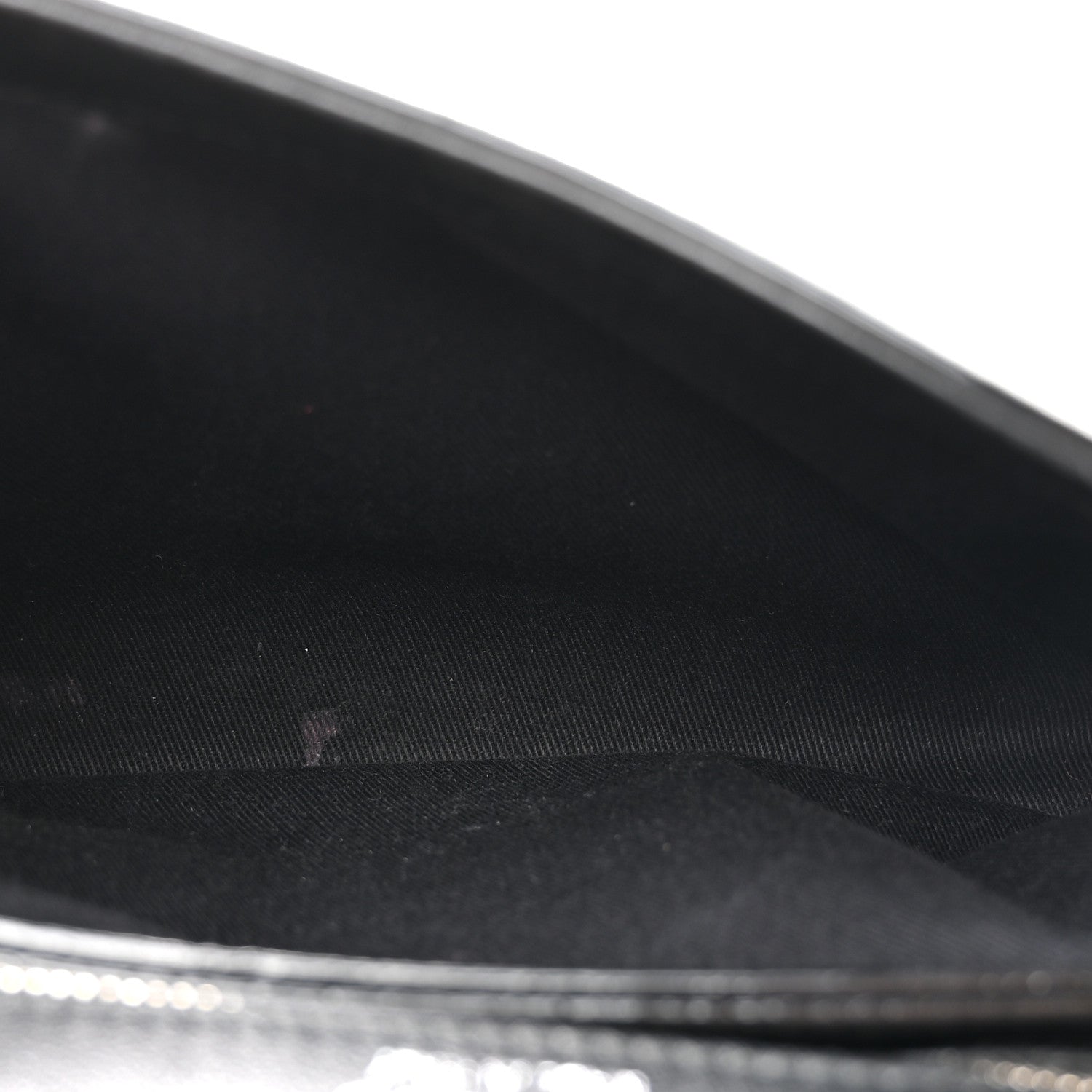 Jimmy Choo Calfskin Crystal Small Cheri Top Handle Bag Black 5 of 13