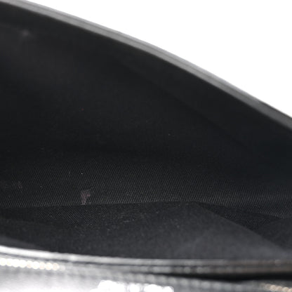 Jimmy Choo Calfskin Crystal Small Cheri Top Handle Bag Black 5 of 13