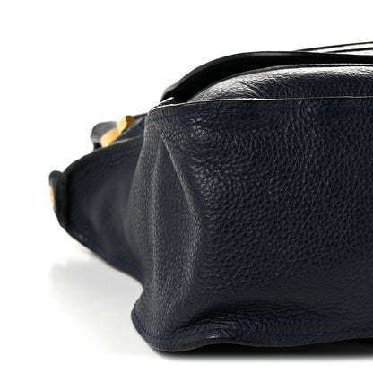 Chloe Calfskin Medium Marcie Satchel Royal Navy 9 of 10