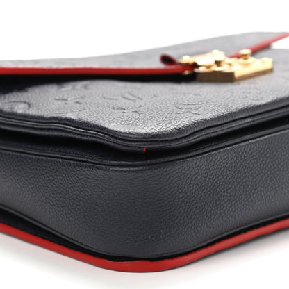 Louis Vuitton Empreinte Pochette Metis Marine Rouge 8 of 9