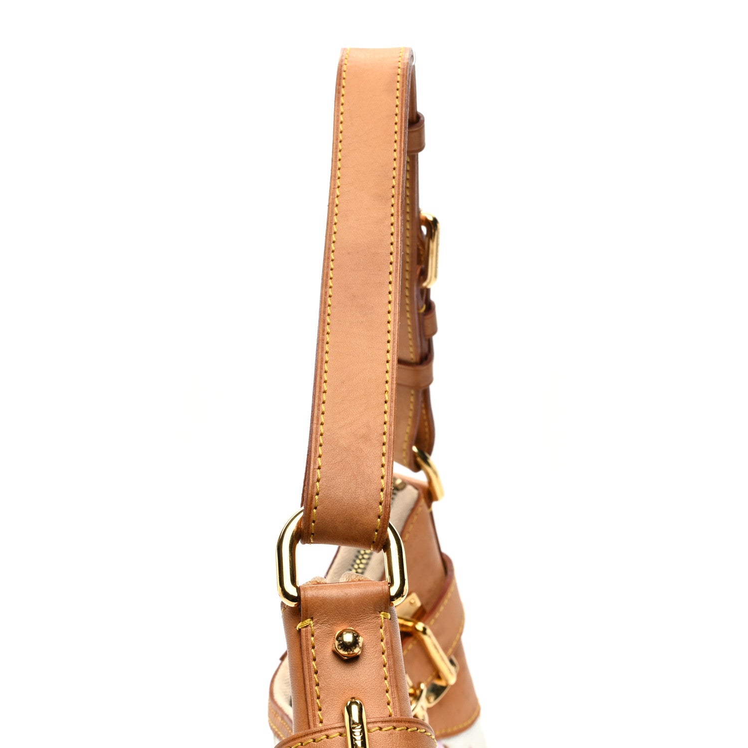 Louis Vuitton LOUIS VUITTON Monogram Multicolor Greta White 16 of 17