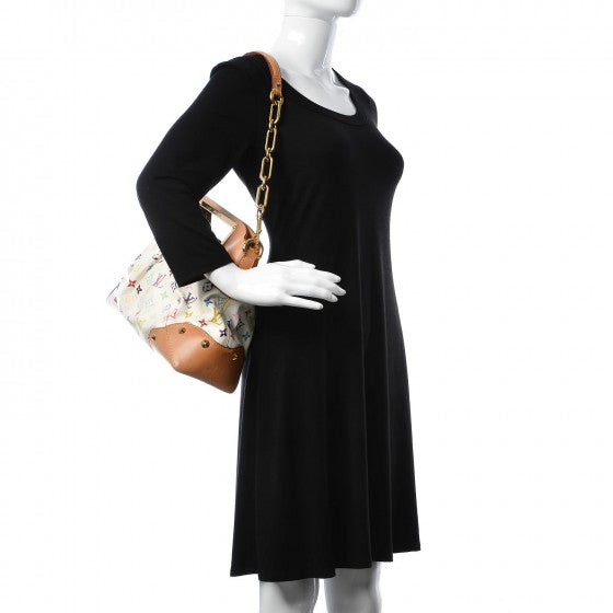 Monogram Multicolor Judy GM White