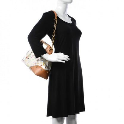 Louis Vuitton Monogram Multicolor Judy GM White 2 of 14