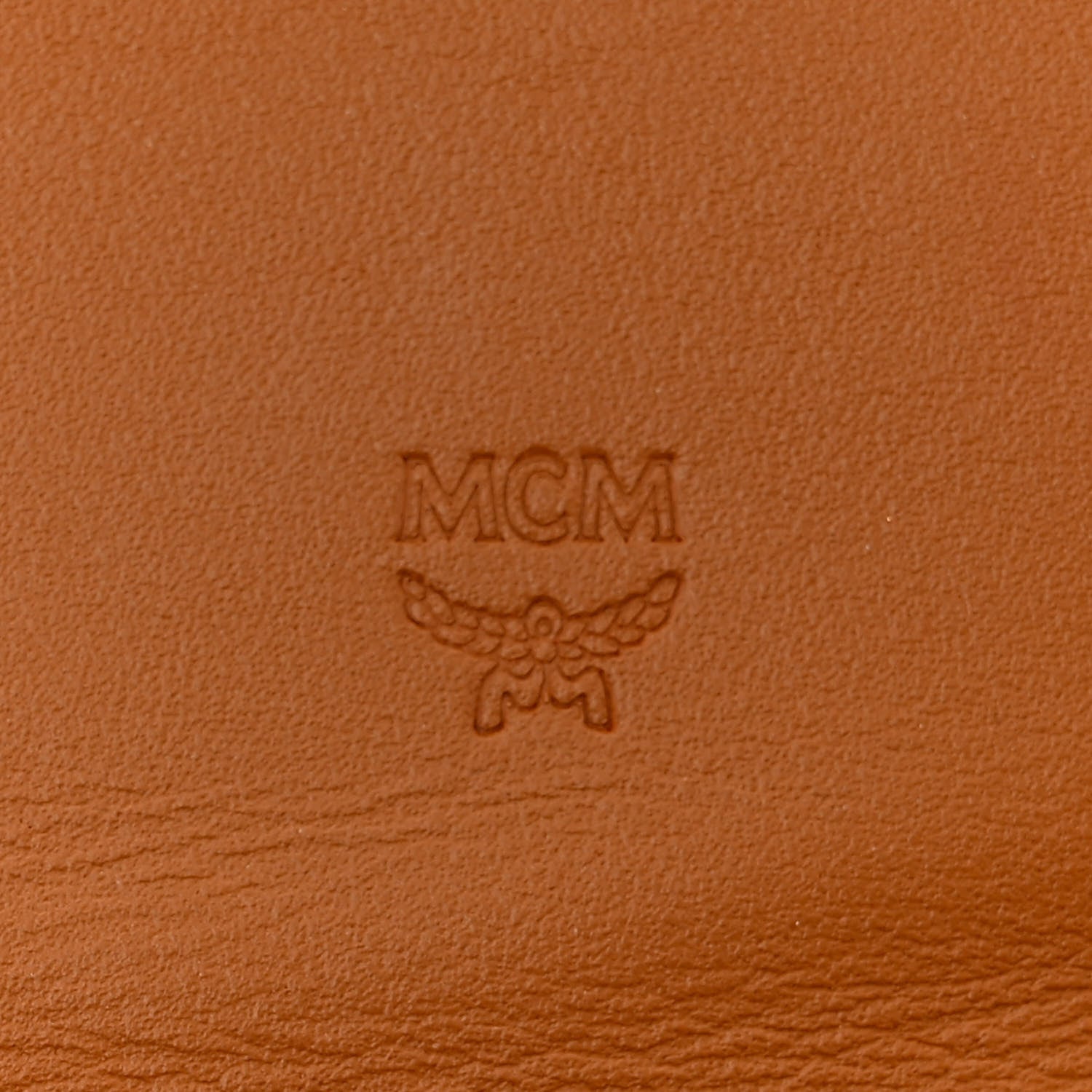 MCM Visetos Large Patricia Wallet On Chain Cognac 7 of 12