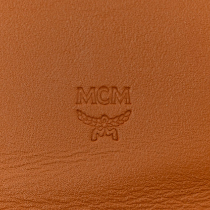 MCM Visetos Large Patricia Wallet On Chain Cognac 7 of 12